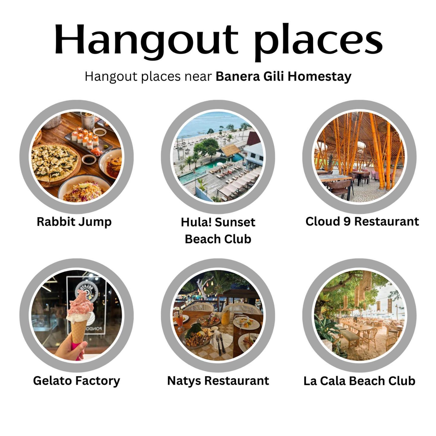 Banera Gili Homestay Гили Траванган Экстерьер фото